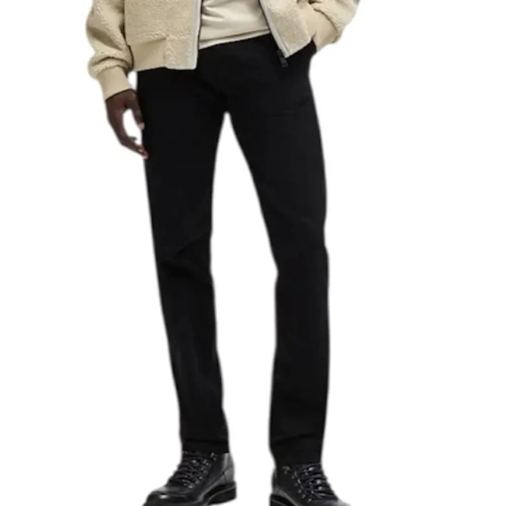 BOSS Slim-Fit Chinos Pants, Black, Size 38/34, NWT